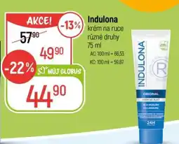 Globus INDULONA Krém na ruce různé druhy 75 ml nabídka