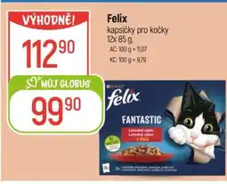 Globus Felix kapsičky pro kočky 12x 85 g nabídka