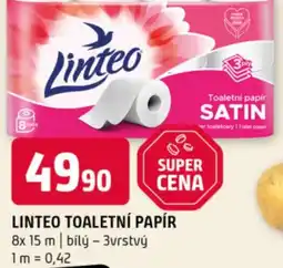 Terno Linteo toaletní papír nabídka