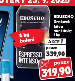 Kaufland Káva eduscho nabídka