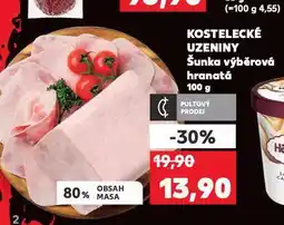 Kaufland Šunka výběrová hranatá nabídka