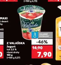 Kaufland Jogurt z valašska nabídka