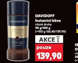 Kaufland Davidoff káva nabídka