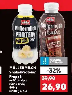 Kaufland Müllermilch protein nabídka