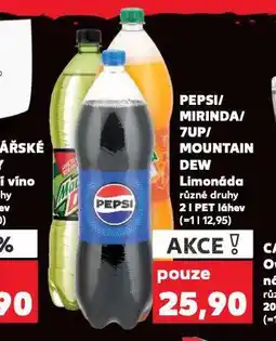 Kaufland Mountain dew nabídka