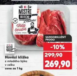 Kaufland Hovězí kližka nabídka