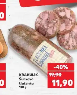 Kaufland Šunková tlačenka nabídka