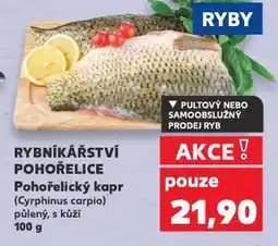 Kaufland Pohořelický kapr nabídka