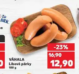 Kaufland Libové párky nabídka