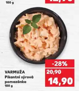 Kaufland Pikantní sýrová pomazánka nabídka
