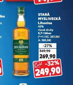 Kaufland Stará žitná myslivecká nabídka