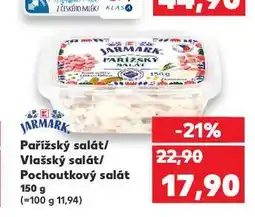 Kaufland Vlašský salát nabídka