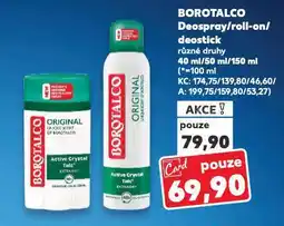 Kaufland Borotalco roll-on nabídka