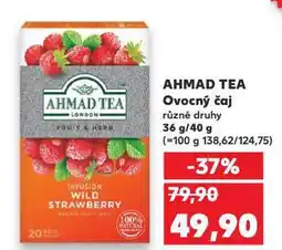 Kaufland Ahmad čaj nabídka