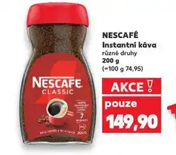 Kaufland Káva nescafé nabídka