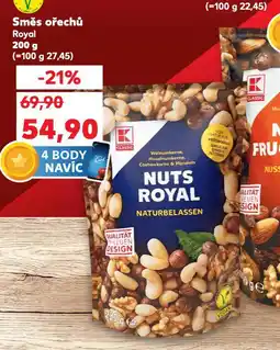 Kaufland Směs ořechů nabídka