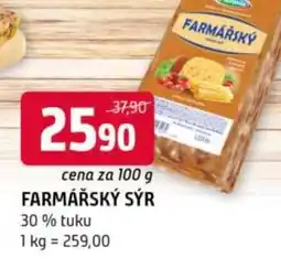 Terno Farmářský sýr nabídka