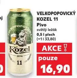 Kaufland Pivo velkopopovický kozel nabídka