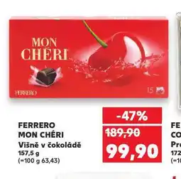Kaufland Ferrero mon chéri nabídka
