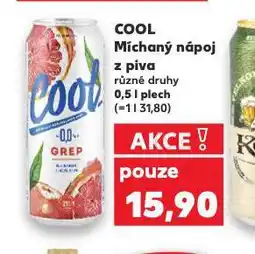 Kaufland Cool nealkoholické pivo nabídka