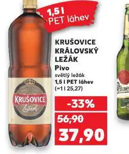 Kaufland Pivo krušovice nabídka