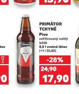 Kaufland Pivo primátor nabídka