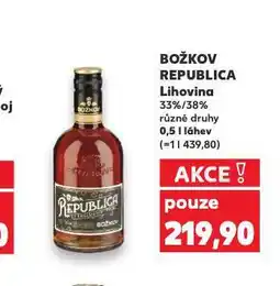 Kaufland Božkov republica nabídka