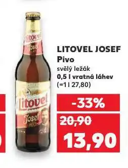 Kaufland Pivo litovel nabídka