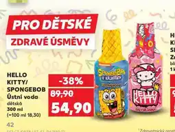 Kaufland Hello kitty ústní voda nabídka