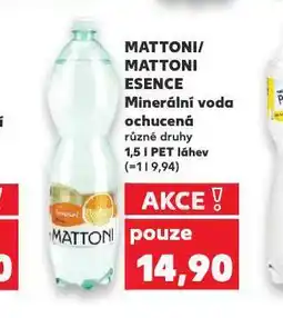 Kaufland Mattoni esence nabídka
