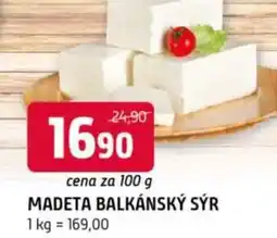 Terno Madeta balkánský sýr nabídka