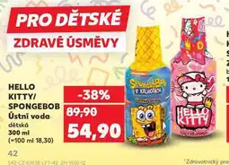 Kaufland Spongebob ústní voda nabídka