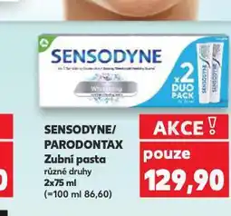 Kaufland Sensodyne zubní pasta nabídka