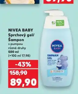 Kaufland Nivea baby šampon nabídka