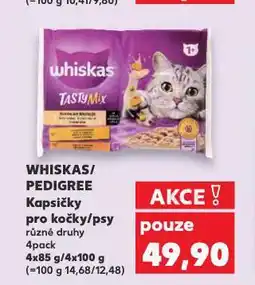 Kaufland Whiskas kapsičky pro kočky nabídka