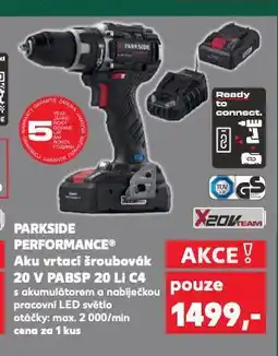 Kaufland Aku vrtací šroubovák nabídka