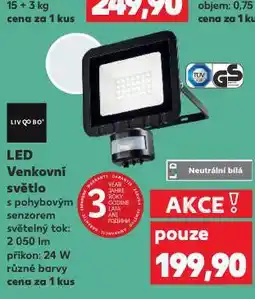 Kaufland Venkovní led světlo nabídka
