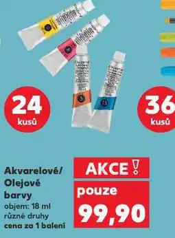Kaufland Akvarelové barvy nabídka