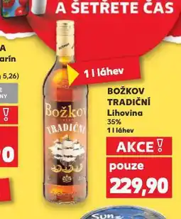 Kaufland Božkov tradiční nabídka
