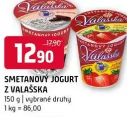 Terno Smetanový jogurt z valašska nabídka