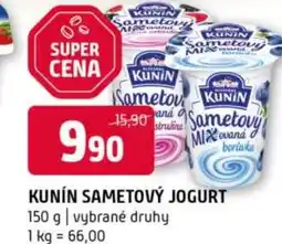 Terno Kunin sametový jogurt nabídka