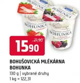 Terno Bohušovická mlékárna bohunka nabídka