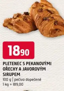 Terno Pletenec s pekanovými ořechy a javorovým sirupem nabídka