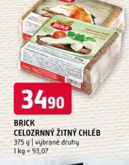 Terno Brick celozrnný žitný chléb nabídka