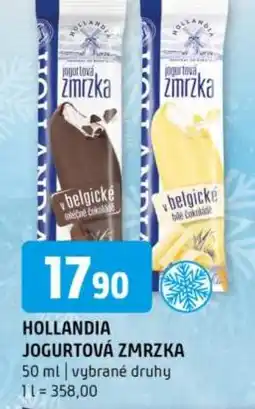 Terno Hollandia jogurtová zmrzka nabídka
