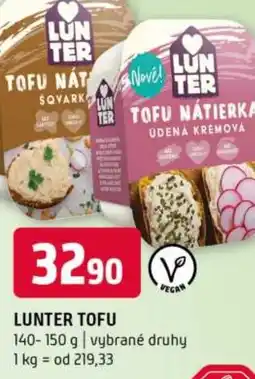 Terno Lunter tofu nabídka
