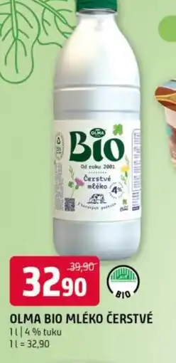 Terno Olma bio mléko čerstvé nabídka