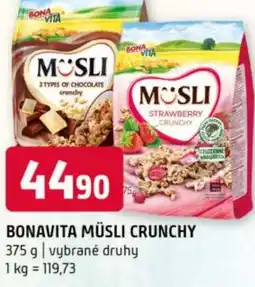 Terno Bonavita müsli crunchy nabídka