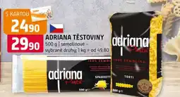 Terno Adriana těstoviny nabídka
