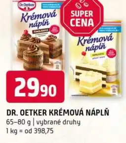 Terno Dr. oetker krémová náplň nabídka